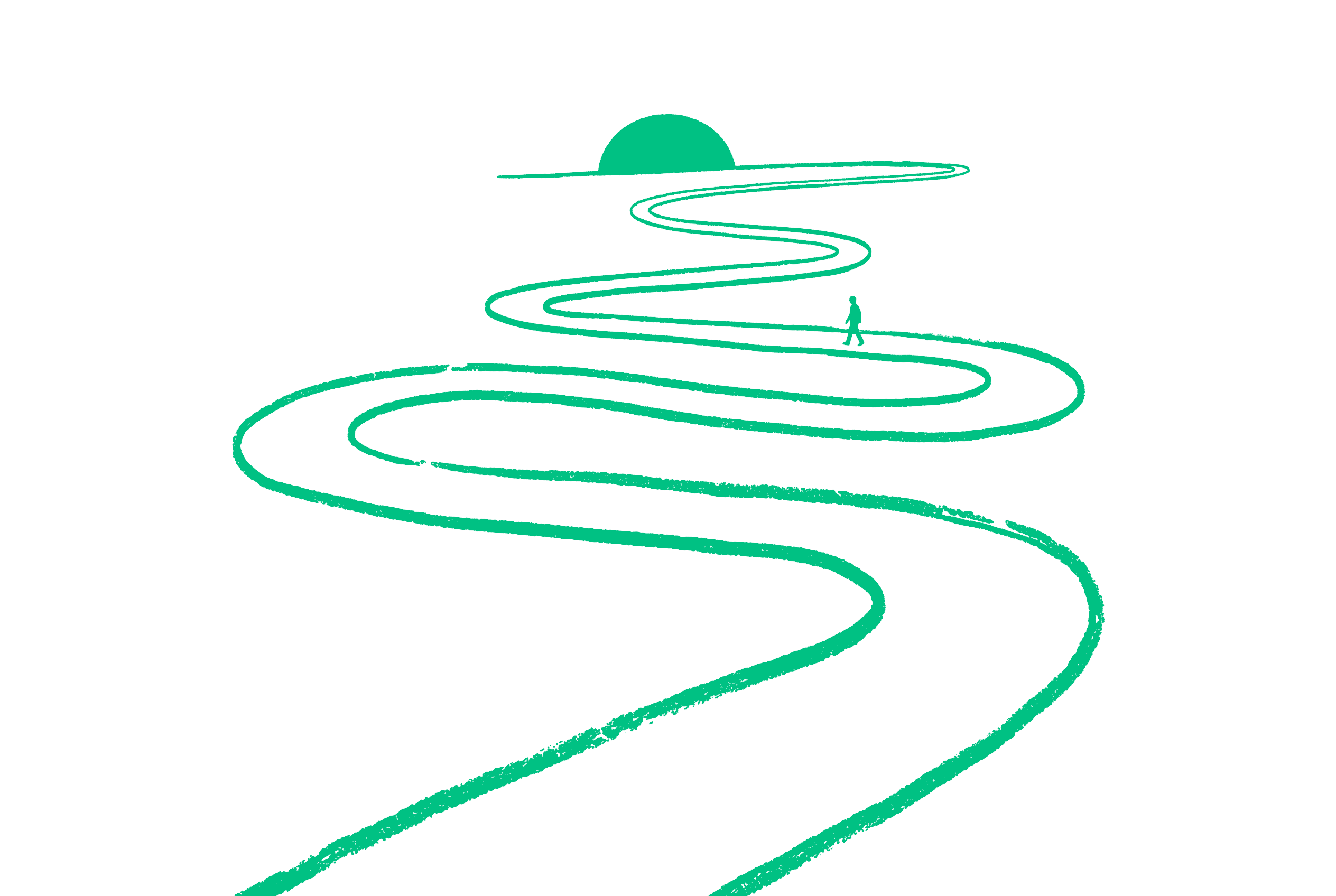 Un chemin qui mène vers la lumière